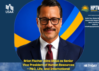 Brian Fischer Joins USAA as Senior Vice President of Human Resources – P&C, Life, and International
