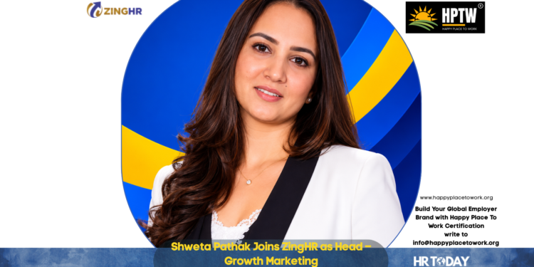 Shweta Pathak Joins ZingHR as Head – Growth Marketing