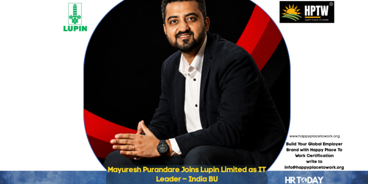 Mayuresh Purandare Joins Lupin Limited as IT Leader – India BU