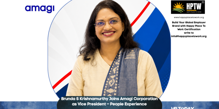 Brunda S Krishnamurthy Joins Amagi Corporation as Vice President – People Experience