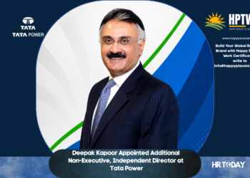 Deepak Kapoor Appointed Additional Non-Executive, Independent Director at Tata Power