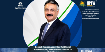 Deepak Kapoor Appointed Additional Non-Executive, Independent Director at Tata Power