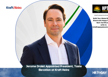 Jerome Drolet Appointed President, Taste Elevation at Kraft Heinz