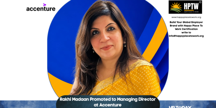 Rakhi Madaan Promoted to Managing Director at Accenture