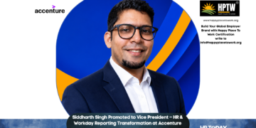 Siddharth Singh Promoted to Vice President – HR & Workday Reporting Transformation at Accenture