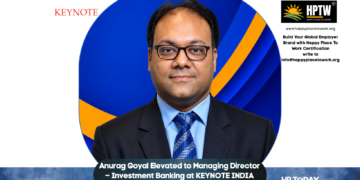 Anurag Goyal Elevated to Managing Director – Investment Banking at KEYNOTE INDIA
