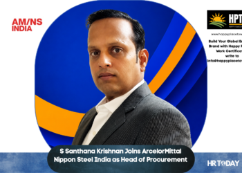 S Santhana Krishnan Joins ArcelorMittal Nippon Steel India as Head of Procurement