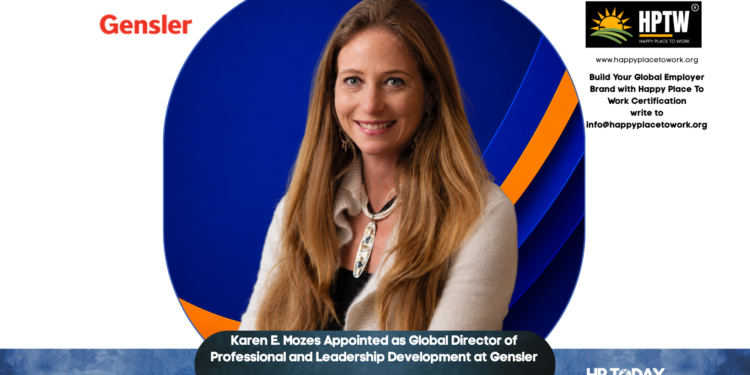 Karen E. Mozes Appointed as Global Director of Professional and Leadership Development at Gensler