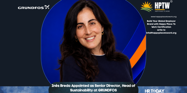 Inês Breda Appointed as Senior Director, Head of Sustainability at GRUNDFOS
