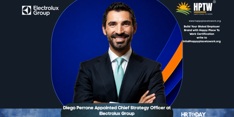 Diego Perrone Appointed Chief Strategy Officer at Electrolux Group