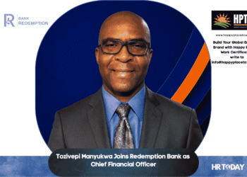 Tozivepi Manyukwa Joins Redemption Bank as Chief Financial Officer