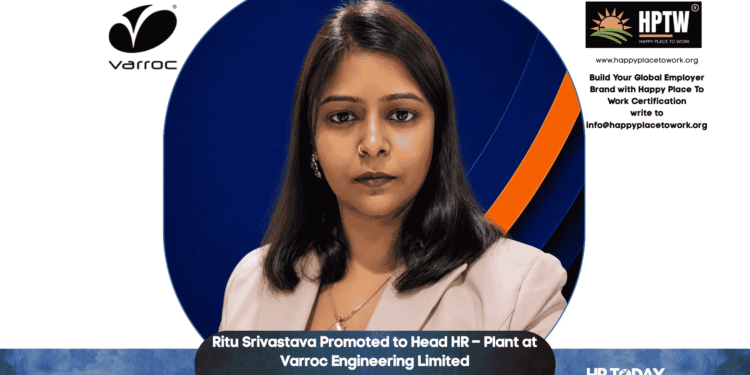 Ritu Srivastava Promoted to Head HR – Plant at Varroc Engineering Limited