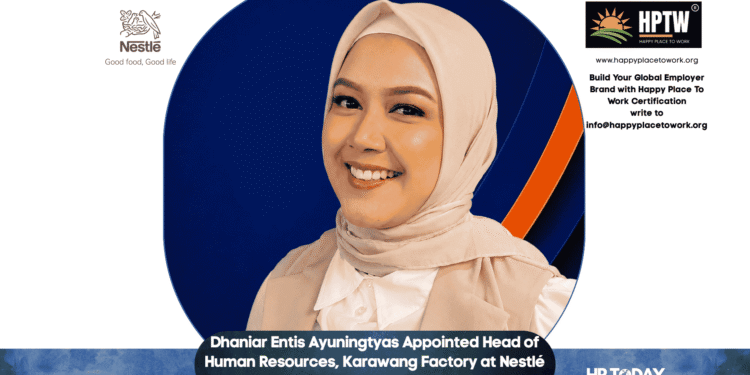 Dhaniar Entis Ayuningtyas Appointed Head of Human Resources, Karawang Factory at Nestlé