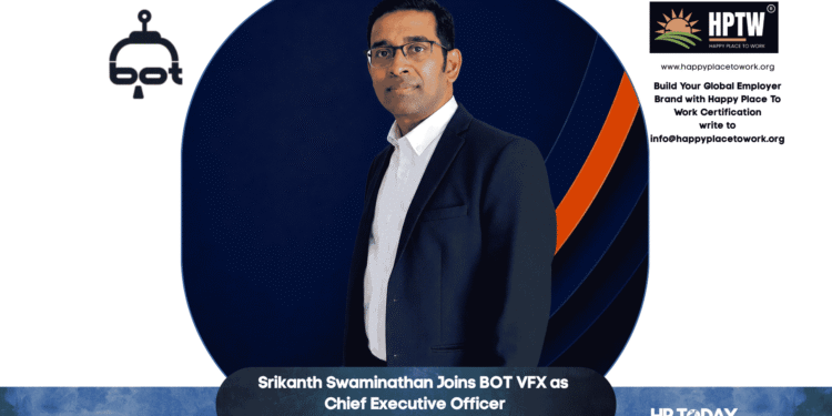 Srikanth Swaminathan Joins BOT VFX as Chief Executive Officer