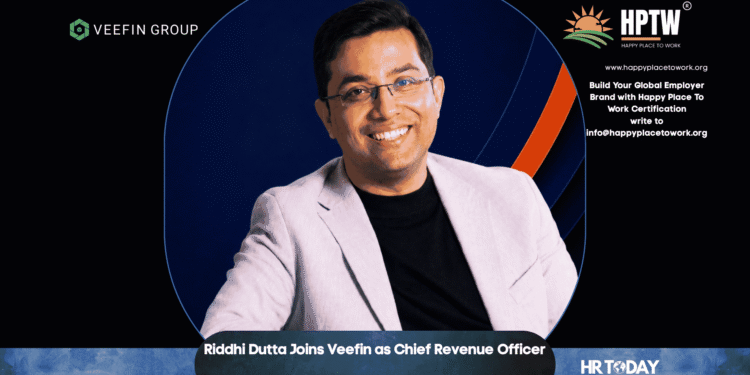 Riddhi Dutta Joins Veefin as Chief Revenue Officer