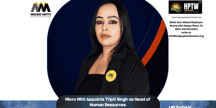 Micro Mitti Appoints Tripti Singh as Head of Human Resources
