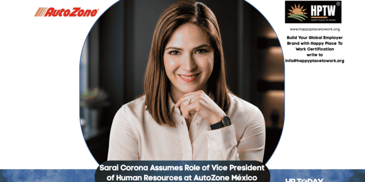 Sarai Corona Assumes Role of Vice President of Human Resources at AutoZone México