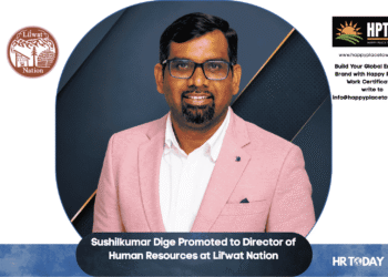 Sushilkumar Dige Promoted to Director of Human Resources at Lil'wat Nation