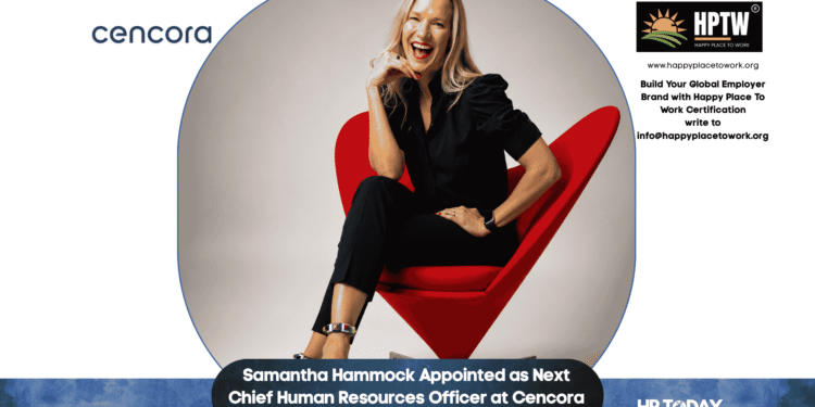 Samantha Hammock Appointed as Next Chief Human Resources Officer at Cencora