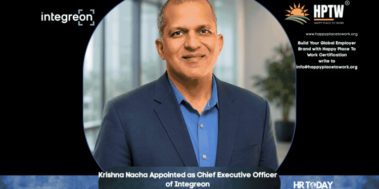 Krishna Nacha Appointed as Chief Executive Officer of Integreon