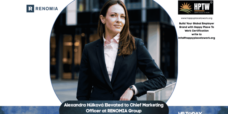 Alexandra Hůlková Elevated to Chief Marketing Officer at RENOMIA Group