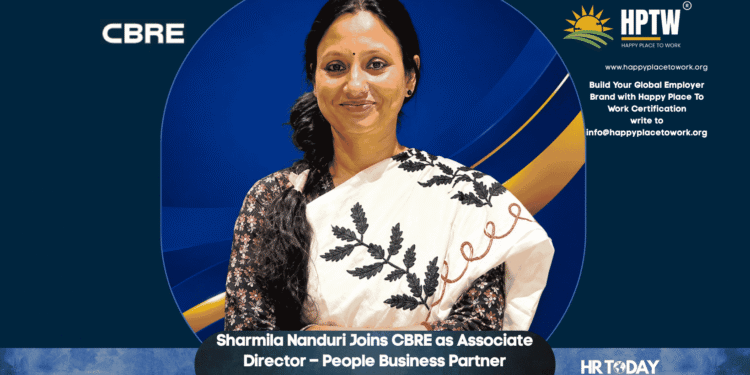 Sharmila Nanduri Joins CBRE as Associate Director – People Business Partner
