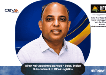 Girish Nair Appointed as Head – Sales, Indian Subcontinent at CEVA Logistics