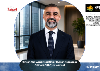 Sirwan Nuri Appointed Chief Human Resources Officer (CHRO) at Asiacell