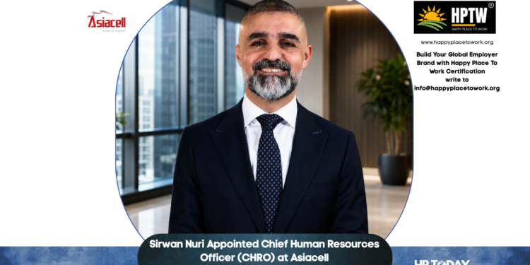 Sirwan Nuri Appointed Chief Human Resources Officer (CHRO) at Asiacell