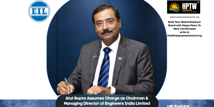 Atul Gupta Assumes Charge as Chairman & Managing Director of Engineers India Limited