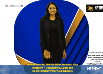 Shivani Sharma Promoted to Assistant Vice President – Compliance, Legal and Secretarial at Waterfield Advisors