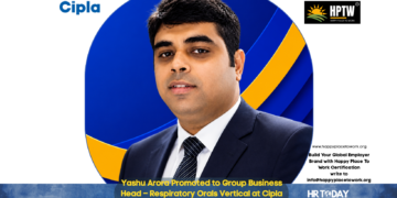 Yashu Arora Promoted to Group Business Head – Respiratory Orals Vertical at Cipla