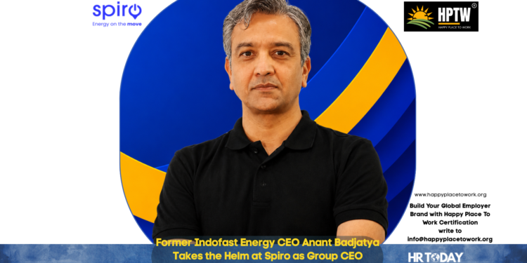 Former Indofast Energy CEO Anant Badjatya Takes the Helm at Spiro as Group CEO
