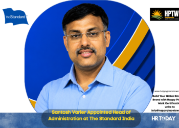 Santosh Varier Appointed Head of Administration at The Standard India