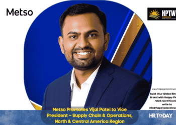 Metso Promotes Vijal Patel to Vice President – Supply Chain & Operations, North & Central America Region
