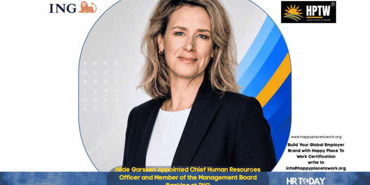 Hilde Garssen Appointed Chief Human Resources Officer and Member of the Management Board Banking at ING