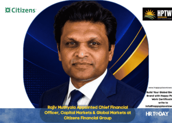 Rajiv Muthyala Appointed Chief Financial Officer, Capital Markets & Global Markets at Citizens Financial Group