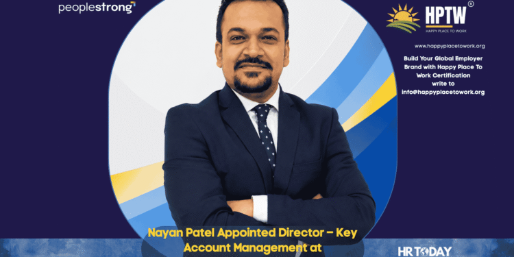 Nayan Patel Appointed Director – Key Account Management at PeopleStrong