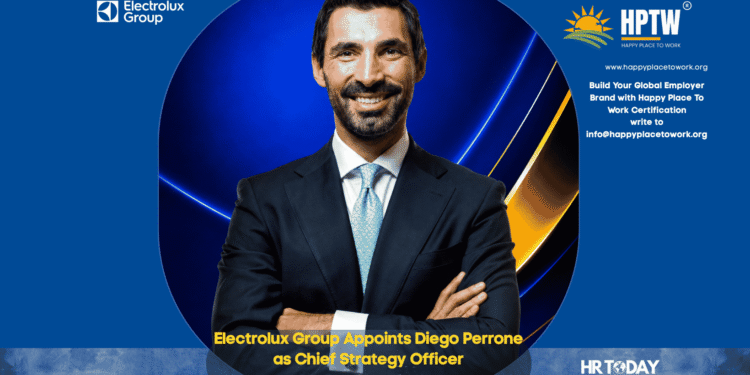 Electrolux Group Appoints Diego Perrone as Chief Strategy Officer