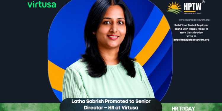 Latha Sabrish Promoted to Senior Director – HR at Virtusa
