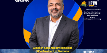 Akhilesh Kohli Appointed Senior Vice President at Siemens