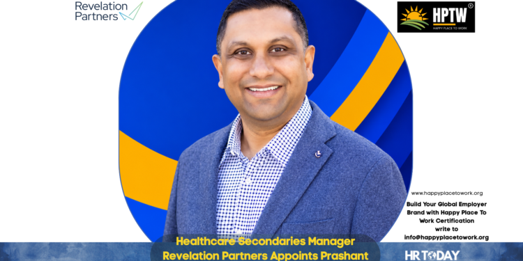 Healthcare Secondaries Manager Revelation Partners Appoints Prashant Gangwal as Partner and CFO