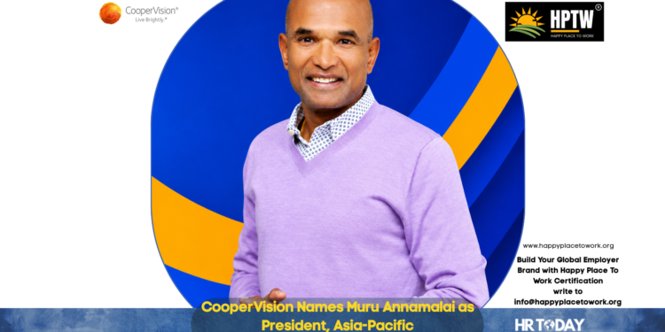CooperVision Names Muru Annamalai as President, Asia-Pacific