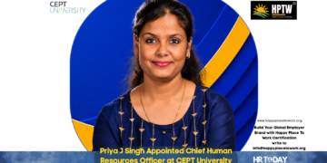 Priya J Singh Appointed Chief Human Resources Officer at CEPT University