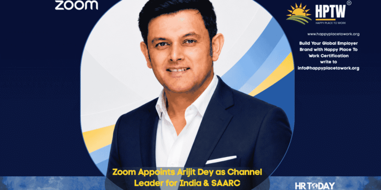 Zoom Appoints Arijit Dey as Channel Leader for India & SAARC