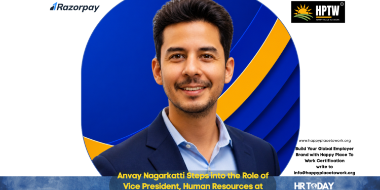 Anvay Nagarkatti Steps into the Role of Vice President, Human Resources at Razorpay
