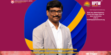 Palanisamy Annamalai Appointed as Chief Learning Officer at Asirvad Micro Finance Limited