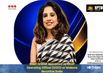Gauri Grover Appointed as Chief Operating Officer (COO) at Walsons Securitas India
