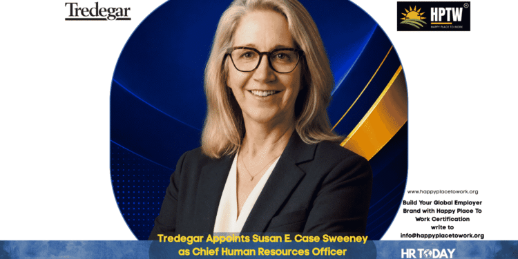 Tredegar Appoints Susan E. Case Sweeney as Chief Human Resources Officer