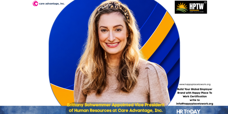 Brittany Schwemmer Appointed Vice President of Human Resources at Care Advantage, Inc.